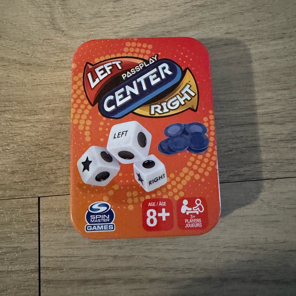 New Left Center Right Dice Game